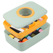 Needle Wire Box Kit Home Sewing Supplies Stitch Stitch Stitch Stitch Stitch Stitch Stitch Stitch Hand Stitch Hand-sewn Portable Needle Wire Bag Practical