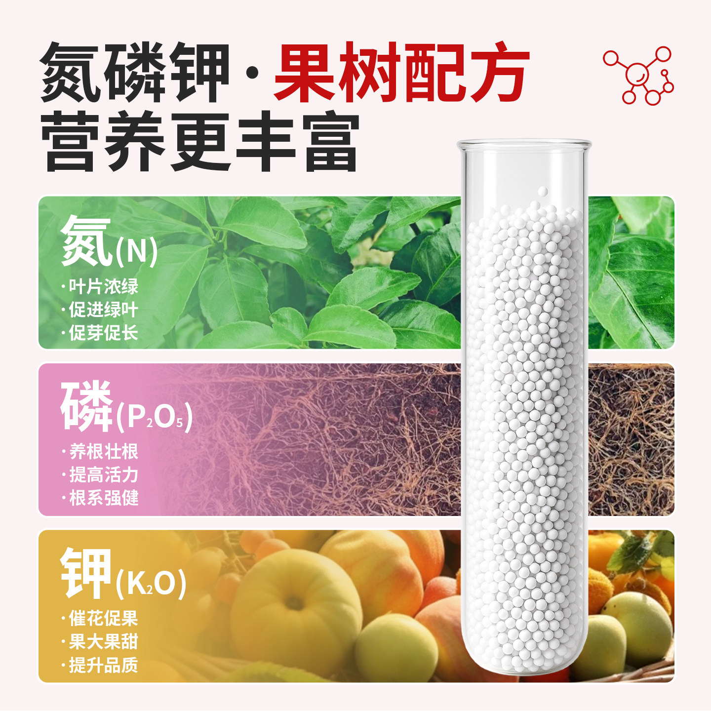 果树专用复合肥农用种菜通用型肥料植物花肥料三元氮磷钾有机肥料,淘宝优惠券,粉丝福利购,淘宝优惠卷