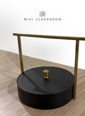 中式黑色铁艺提篮样板间装饰摆件