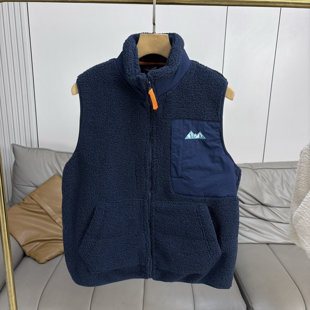 捡漏款 户外山系颗粒绒羊羔绒加厚秋冬男士立领马甲保暖背心外套,淘宝优惠券,粉丝福利购,淘宝优惠卷