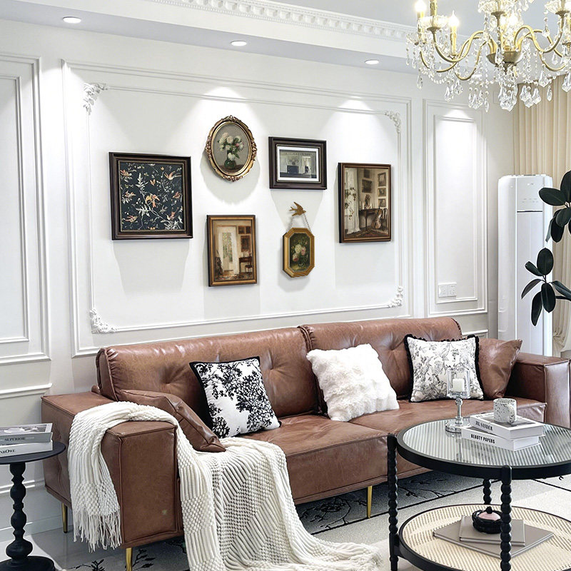 法式中古客厅挂画装饰画沙发背景墙美式复古小众艺术组合餐厅壁画,淘宝优惠券,粉丝福利购,淘宝优惠卷