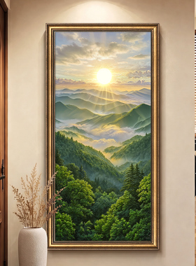 【聚财好寓意】玄关挂画