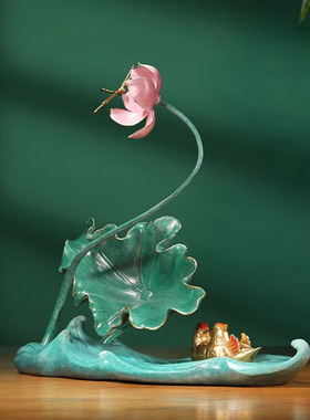 威弗列德全铜摆件乔迁送礼装饰品