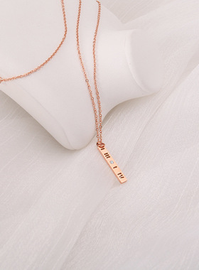 FEO钛钢女性优雅大气时尚项链