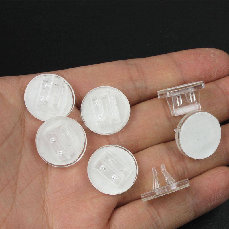 亚克力板固定卡扣亚克力固定夹价格牌货架桌面摆件展示底座透明粘,淘宝优惠券,粉丝福利购,淘宝优惠卷