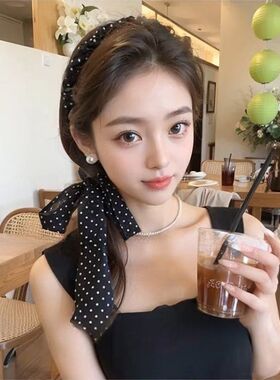 适合夏天戴的发箍经典黑