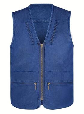 V 51679 Men's V-Neck Outdoor Vest 钓鱼马甲