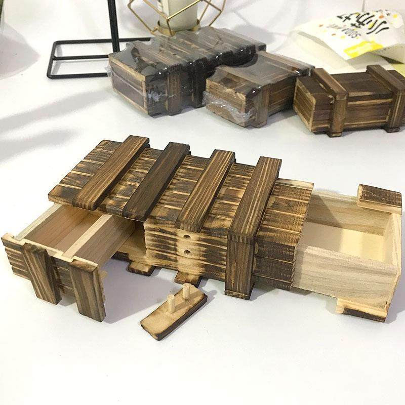 孔明锁鲁班锁烧脑解锁机关盒子收纳三开魔盒智力玩具情人节礼物,淘宝优惠券,粉丝福利购,淘宝优惠卷