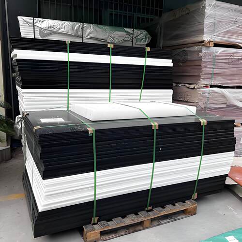 黑色加纤尼龙板耐磨PA6gf30阻燃PA66+GF30改性增强尼龙加玻纤板 - 图1