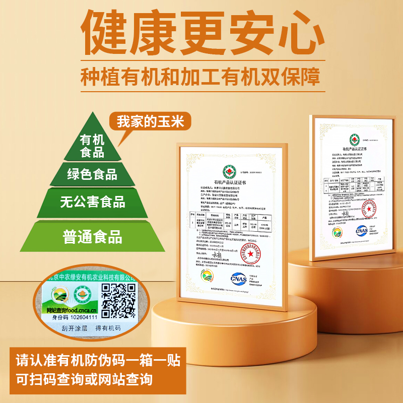 【有机玉米】新鲜黏香甜粘白糯玉米肥非东北减代餐非即食黄糯玉米-图0