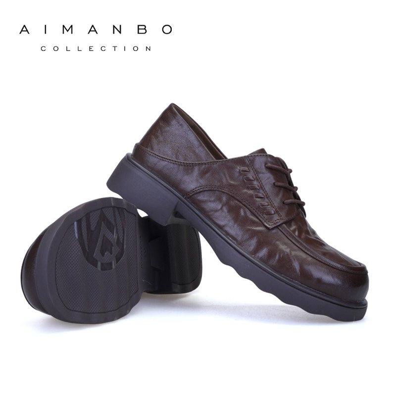 漫步佳人2026春季新品英伦风小皮鞋深口乐福鞋通勤工装鞋女单鞋,淘宝优惠券,粉丝福利购,淘宝优惠卷