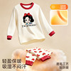 Children's Autumn Clothes and Autumn Pants Class A Pure Cotton Pajamas for Boys and Girls Home Clothes Warm Sweater Sets Baby Underwear Sets
