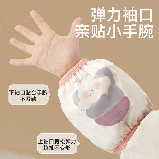 Children's sleeves waterproof and anti-fouling down jacket small month old winter