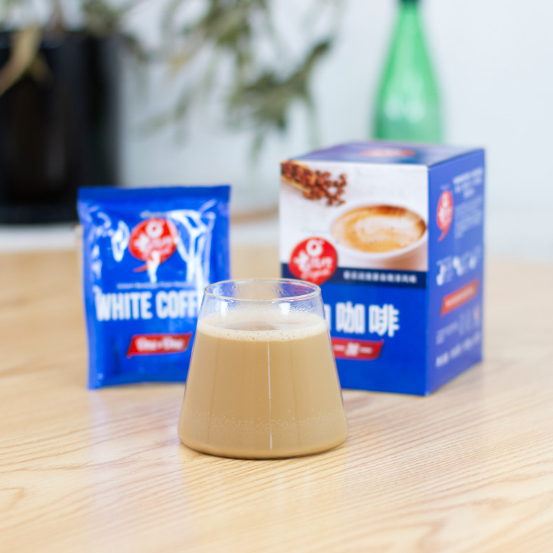 马来西亚进口老志行1+1白咖啡无添加蔗糖速溶咖啡粉30g*10包*12盒,淘宝优惠券,粉丝福利购,淘宝优惠卷