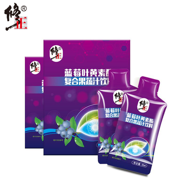 修正蓝莓叶黄素酯复合成人果蔬汁 同享大药房叶黄素/蓝莓/越橘提取物