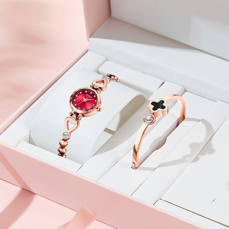 女士名牌正品女款防水小巧精致女表 铂时美国产腕表