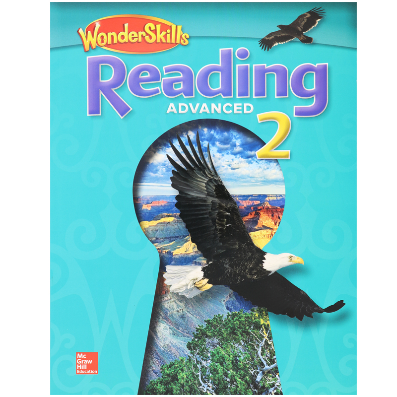 WonderSkills Reading Advanced 2 高级 麦克劳希尔分级阅读训练教材 小学英语教材加州阅读技能书 少儿英语课外辅导培训机构教材 - 图3