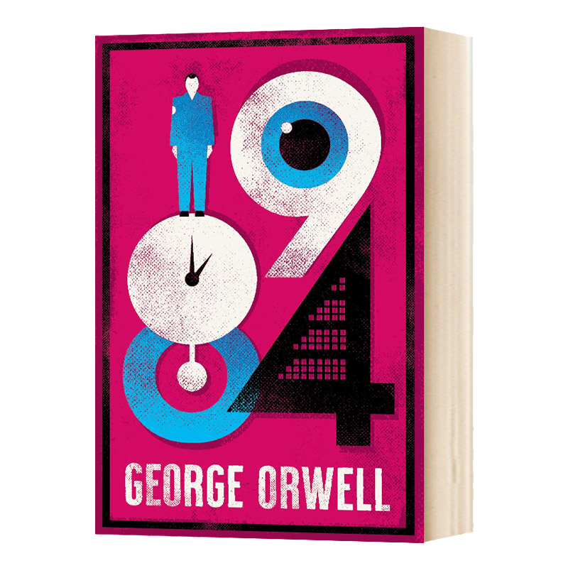 英文版原版小说 Nineteen Eighty-Four George Orwell 1984 动物农场庄园作者 英语经典著作 英文版进口原版书籍 - 图2