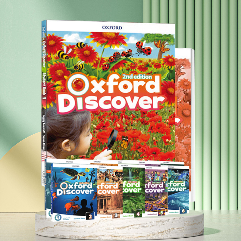 新版Oxford Discover 1/2/3/4/5/6级别 牛津少儿英语探索发现系列 英文原版少儿教材中小学生英语科普系列全新ESL教材批判性思维 - 图1