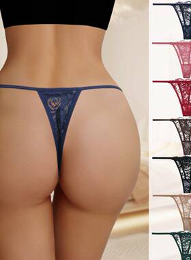 7/8-Pack Women's Floral Lace Thongs are Made of Breathable