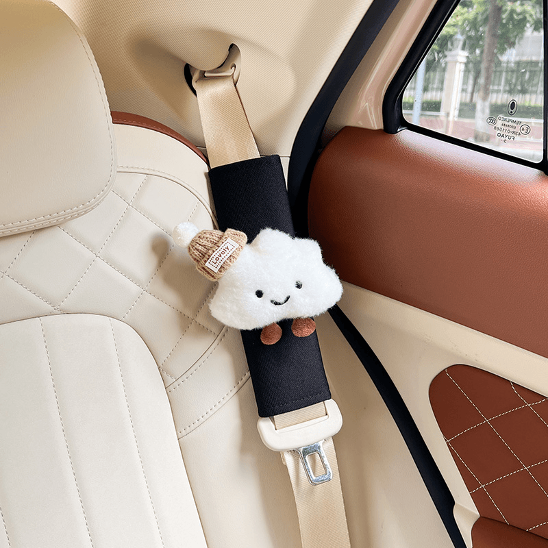 安全带保护套防磨衣服可爱云朵汽车安全带护肩套防磨衣服四季通用 - 图1