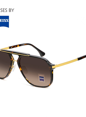 上丞UV400大框男蔡司镜头墨镜