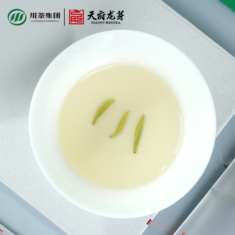 天府龙芽2024年新茶明前特级单芽绿茶茶叶礼盒装送礼领导官方正品
