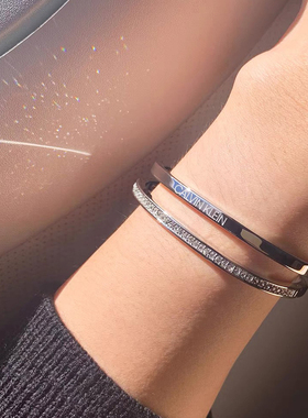 CK手镯直营护刻满天星情侣新款