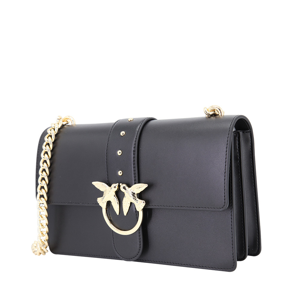 【直营】pinko女士牛皮燕子单肩包 天猫国际时尚直营女士包袋