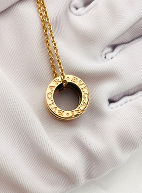 【自营】中古99新宝格丽B.ZERO1系列慈善款女士项链吊坠黑陶瓷