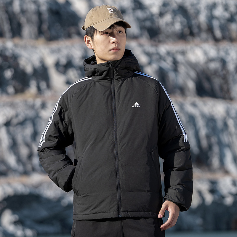 【自营】Adidas阿迪达斯男羽绒服运动服600蓬羽绒夹克外套IW0779