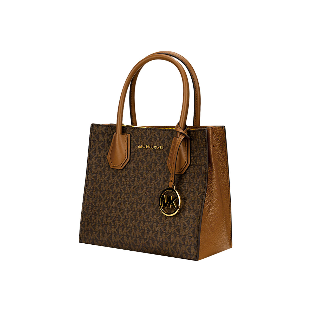 【自营】mk老花配皮女士手提手提包 天猫国际自营时尚范女士包袋