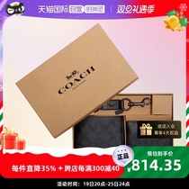(self-employed) COACH Coco mens short wallets Wallet old flower wallet card bag to send boyfriend gift box dress