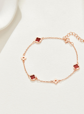 礼物四叶草手链daisybeauty女