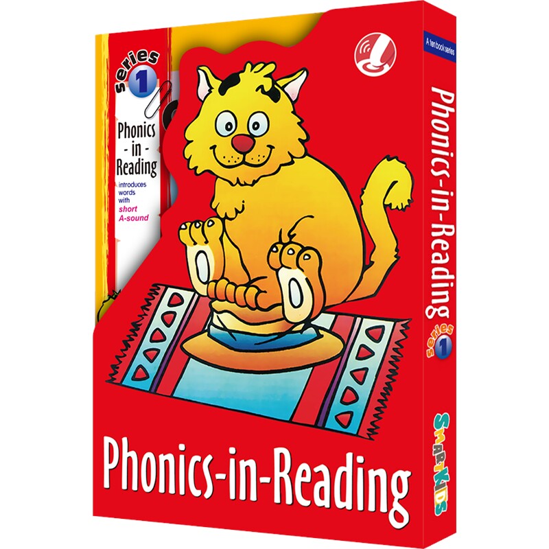 【自营】点读版 Phonics in Reading Series 1&2 读故事学自然拼读 20册 高频词认知 故事阅读 学习发音规则掌握拼读技巧 英文原版