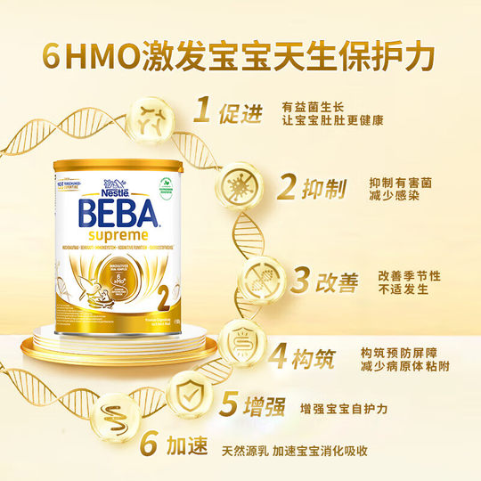 Germany's BEBA Nestlé Supreme Six HMO Probiotics
