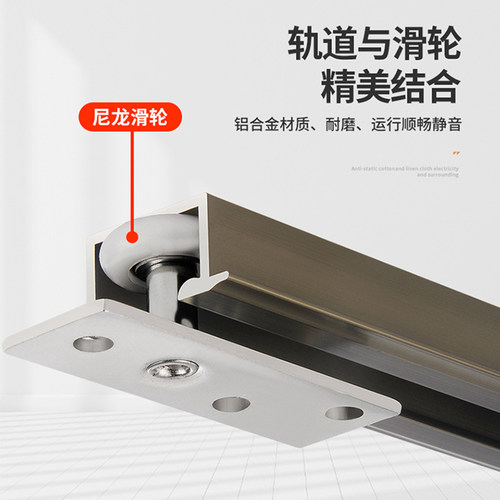 上下折叠窗配件咖啡店五金窗户上推上翻木质玻璃门卡槽纱窗提拉窗 - 图0