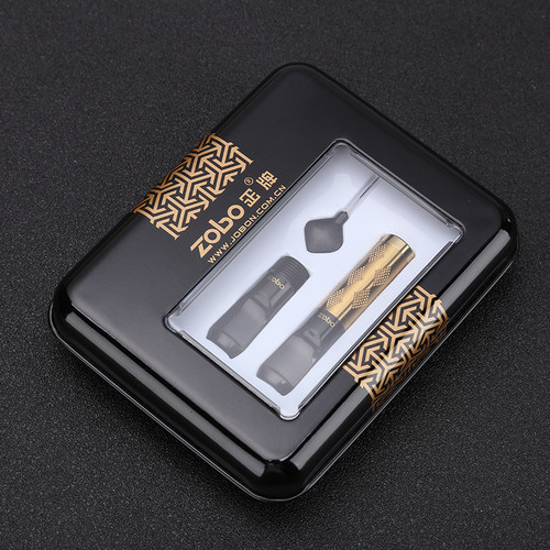 ZOBO正牌循环型可清洗过滤烟嘴拉杆式双重过滤器男士粗细烟专用 - 图2