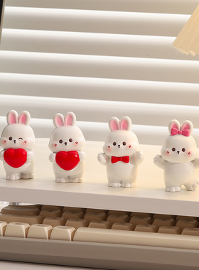 可爱小猪公仔办公桌面小摆件礼物