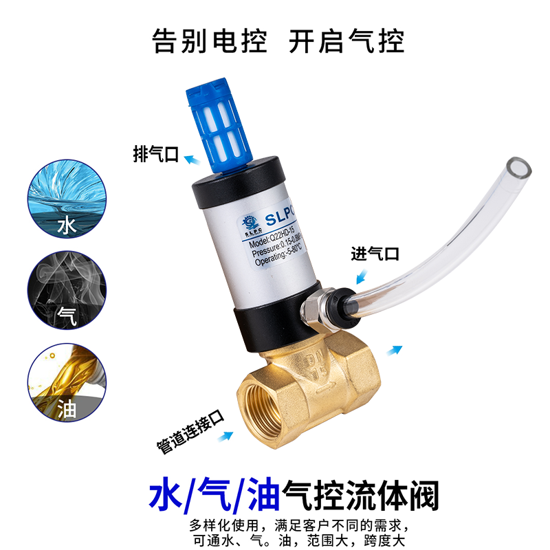 气控阀Q22HD-15 20 25 32 40 50 气动阀切断阀管阀真空阀铜阀流体,淘宝优惠券,粉丝福利购,淘宝优惠卷