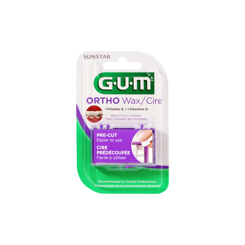 日本gum 正畸保护蜡贴牙齿支抗钉骨钉牙套蜡矫正钢牙套粘膜防磨嘴 - 图3