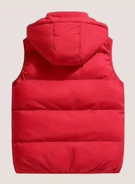 F 57631 Men's Hooded Vest Jacket 士连帽马甲