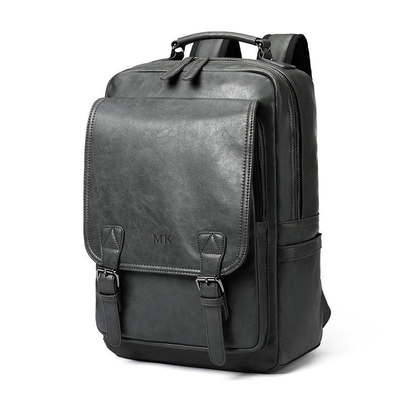 mk真皮商务2020年新款时尚双肩包 partyplus双肩背包