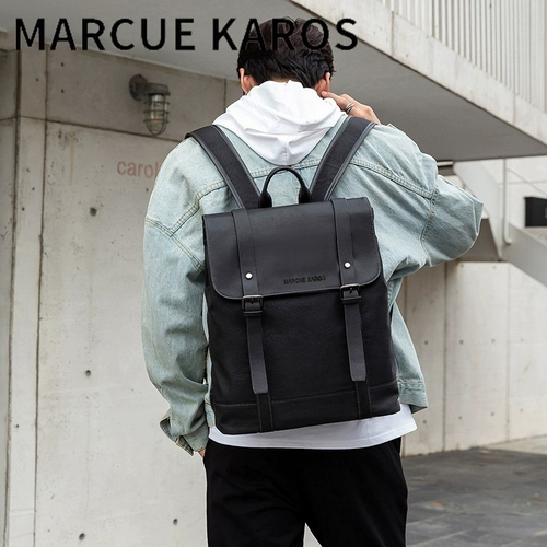 Мужская сумка для путешествий, вместительный и большой ноутбук, школьный рюкзак для школьников, из натуральной кожи, бизнес-версия, подходит для студента