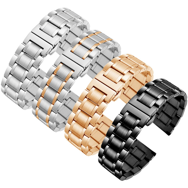 代用天王西铁城雷诺精钢手表带男 皇致手表配件