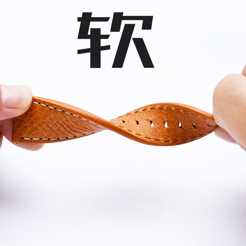 适配卡西欧意大利牛皮手表带EFR-303L/303D EQB-501 EFS-S500男22 - 图0