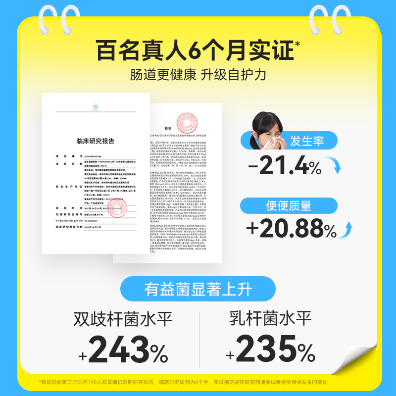 【老爸抽检】wonderlab即食30益生元 WonderLab万益蓝益生菌