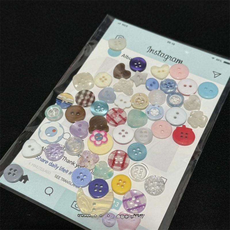 韩系奶油色混装DIY韩系奶油色纽扣盲盒娃衣配件饰品装饰串珠,淘宝优惠券,粉丝福利购,淘宝优惠卷