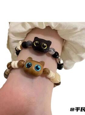 「甜酷小喵」in小众设计黑色卡通