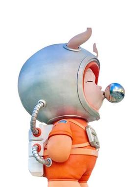 大型玻璃钢卡通雕塑人物定制创意户外商业街区商场售楼处美陈摆件